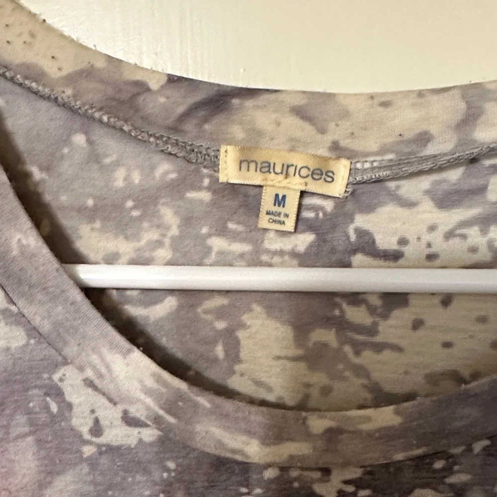 Maurices Blue and Gray Graphic Tee - Picture 2 of 3